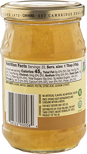 Chivers Uk Ginger Preserve 340G (12Oz) #TOP1