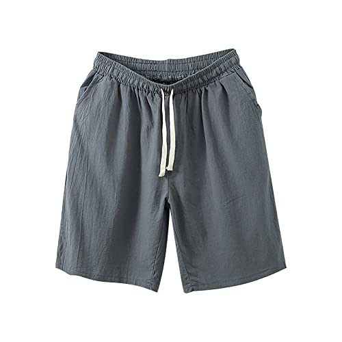 Short en lin homme WWricotta vintage pour un look japonais décontracté