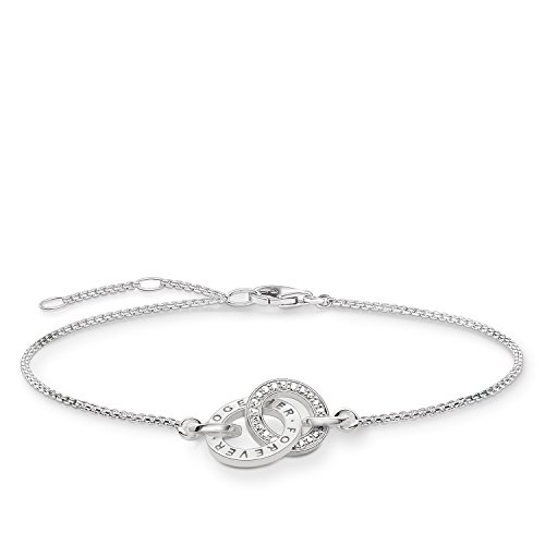 Thomas Sabo Damen Armband Together Forever Zirkonia 925 Sterling Silber...