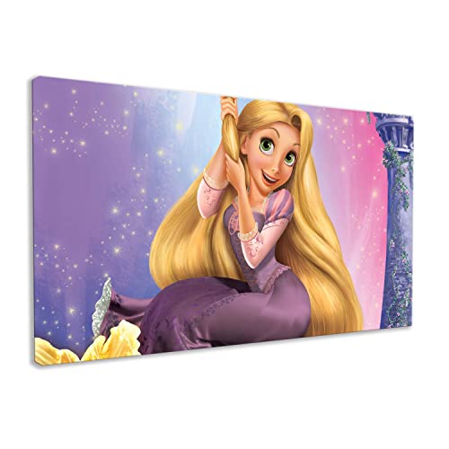 Disney Princess Raiponce Décoration murale pour chambre d'enfant Motif Raiponce 101 x 61 cm Cover