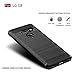 Sucnakp LG G8 ThinQ Case - TPU Shock Absorption - Raised Bezels - Black
