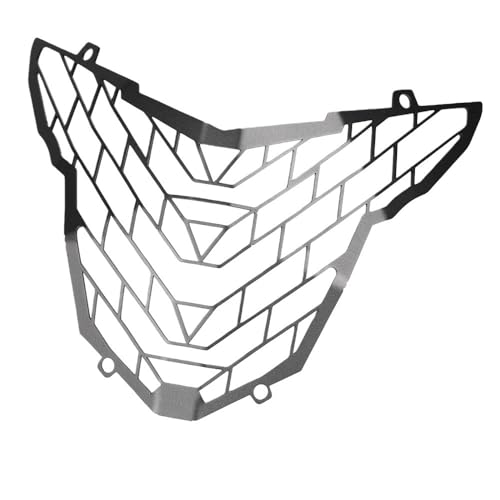 Grille de protection phare en aluminium pour moto 500X et 400X