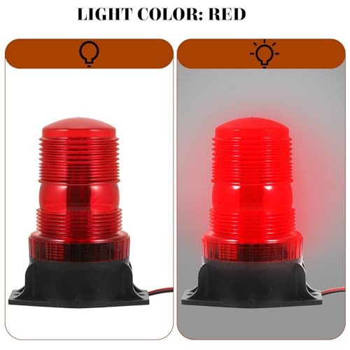 Luz estroboscópica roja de material PC resistente MAGICLULU 3