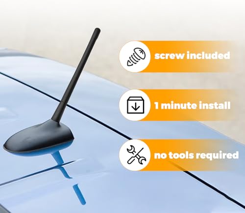 Image of Antennas for Toyota RAV4 (2008-2016) 7 Inch Rubber Antenna Replacement Car Wash-Proof Radio Antenna Truck Antenna Toyota RAV4 Accessories Carbon Fiber