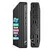 HP Mini PC, EliteDesk 800 G6 Mini computadora de escritorio, Core i5-10500T 6Cores, 16GB RAM, 256GB SSD, teclado y mouse, Wi-Fi, Windows 11 Pro (renovado)