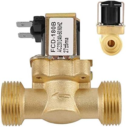 Elettrovalvola Elettrica Dc 12v G3/4 Normalmente Chiusa Elettrovalvola In Ottone Elettrovalvola Nc G34 Dc12v - Foto 3