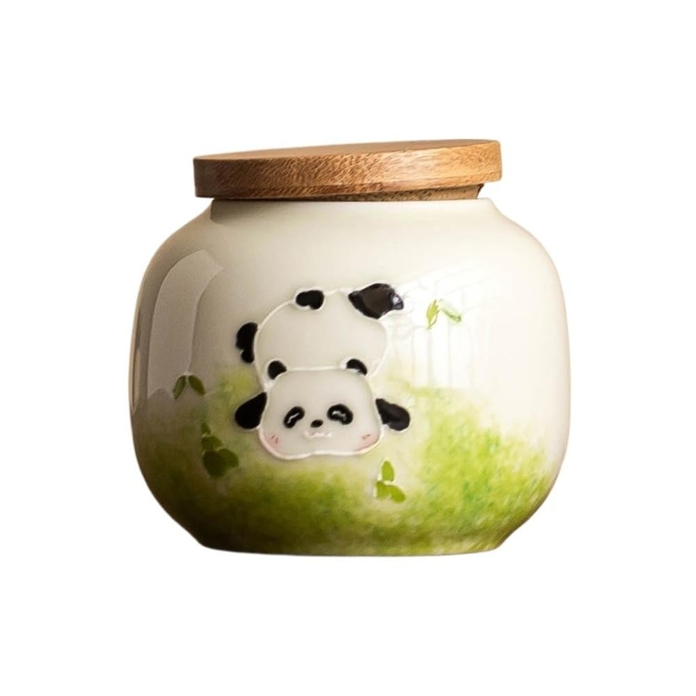 Pots de stockage thé en vrac portables et boîte de rangement cuisine étanche en céramique