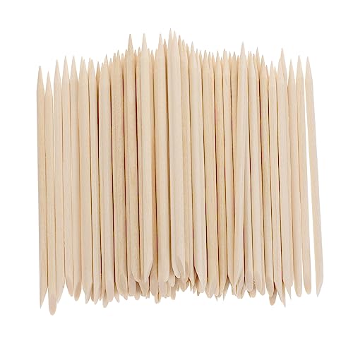 Ipetboom Nail Beauty Tool Set 300pcs Pack Wood Skewer for Fingernail Polish Remover