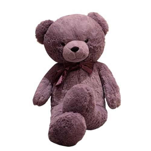 クマ 抱き枕 かわいい ぬいぐるみ もちもち お玩具 もこもこ 柔らか 縫い包み 寝枕 大きい クッション パープル スーパーソフト 90cm プレゼント用 パーティー用品 部屋 店飾り 子供の誕生日 動物 女性
