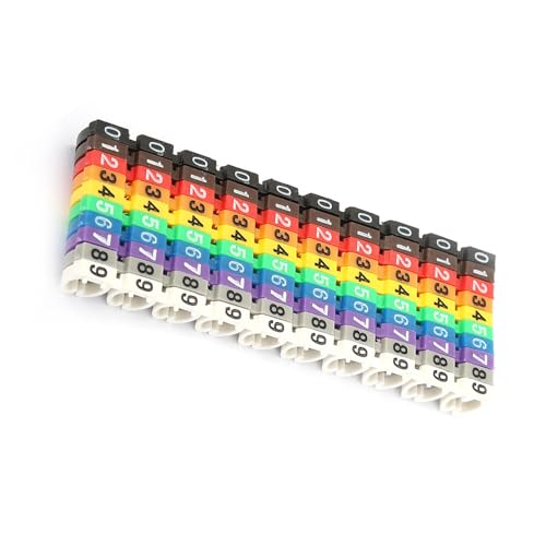 Marqueurs de numéros de fils pour identifier vos câbles électriques emmêlés - 4