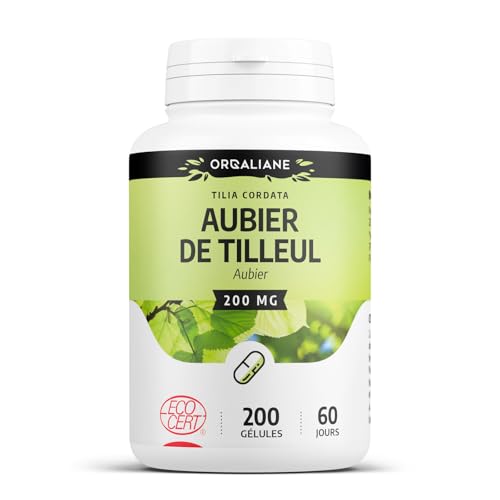 Aubier de Tilleul 220mg - 200 gélules - Certifié Ecocert