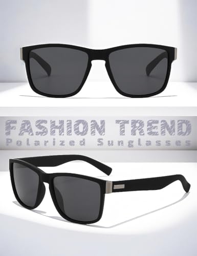 Classic Square Polarized Sunglasses UV400 Protection - Premium Lightweight Fashion Sun Glasses for Men and Women2