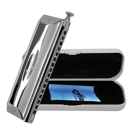 Harmo Angel 16 Chromatic Harmonica - Professional Quality