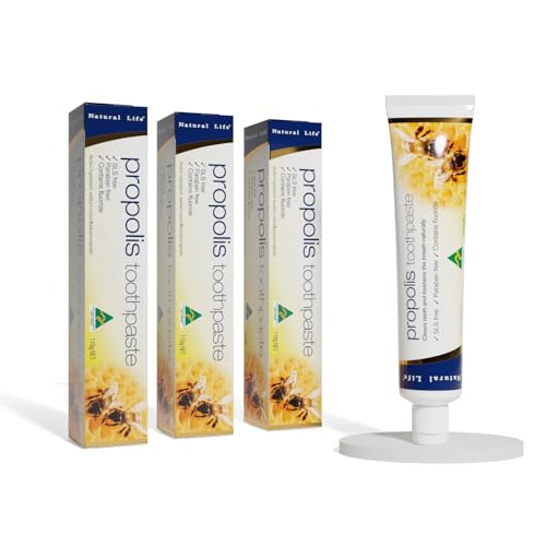 Natural Life Propolis Toothpaste Family Pack (4-pack)