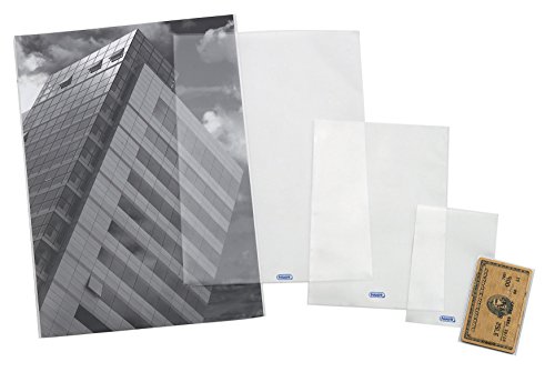 Favorit 100460101 Busta a U Ultra Trasparente con Apertura Superiore Formato Interno 22x30 cm. Confezione da 25 pz.