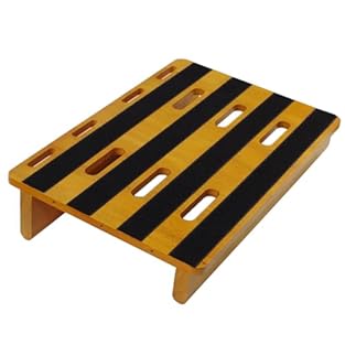 Removable Guitar Pedalboard: Detachable into two separate guitar Pedalboard design adjusts to accommodate your pedal needs. Easy to Carry Dimensions before disassembly: 17.3" x 11.8" x 3.8". Disassembled size: 8.7" x 11.8" x 3.8" Made of solid wood m...