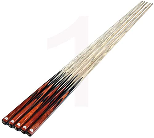 Taco de billar profesional de 145 cm con punta de cuero 11.5 mm miniatura 5