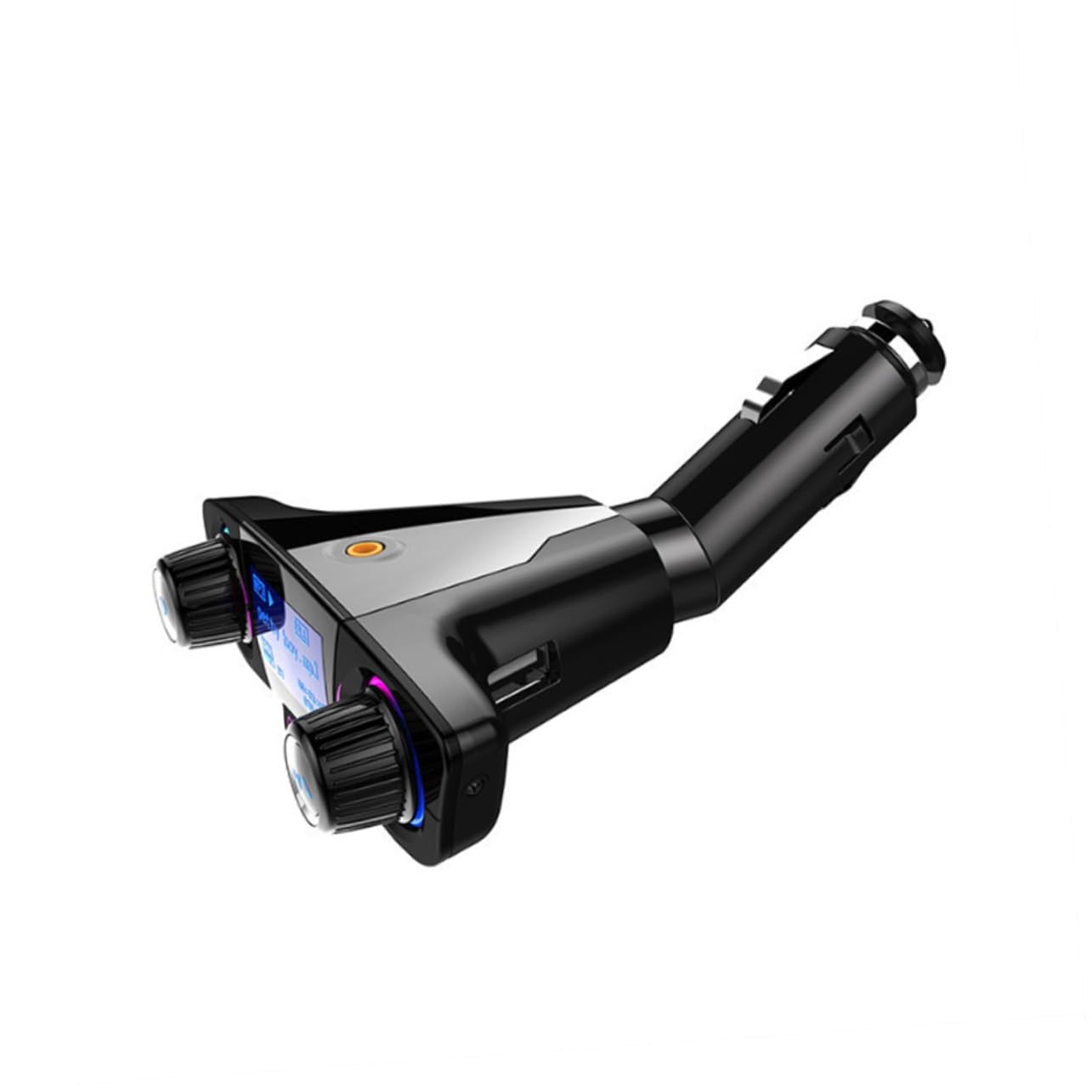 Lettore Mp3 Auto Multifunzionale Display LED e Tecnologia Wireless, Doppia Porta USB 2.1a, Funzione Vivavoce e Ricezione Fm per Audio e Chiamate in Guida