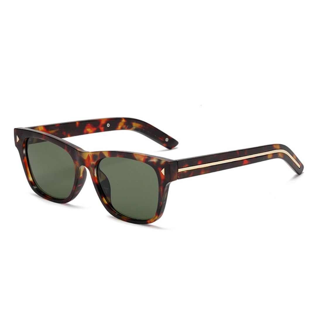 Eleganti occhiali da sole retrò in metallo stile casual da donna e da uomo con protezione UV400 comodi e alla moda.
