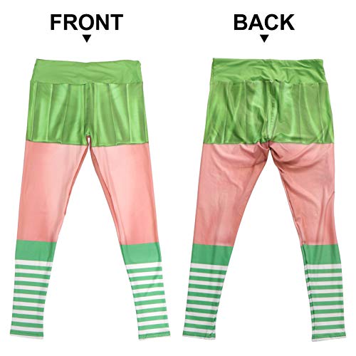 PRETYZOOM St. Leggings Patricks Day Leggings Verde Irlandês Shamrock Leggings Calça Capri Estampada