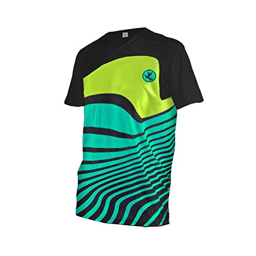 UGLY FROG MTB Downhill Trikot Kompressionsshirt Herren Kurzarm Fitness T-Shirt Freizeit Männer Laufshirt Printed und Klassisch Top Funktionswäsche