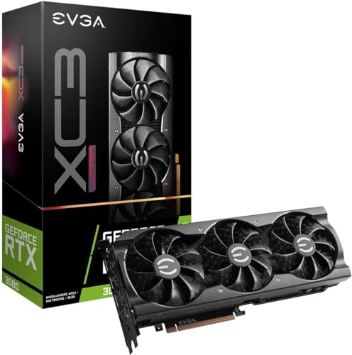 EVGA GeForce RTX 3080 XC3 Ultra Gaming, 10G-P5-3885-KL, 10GB
