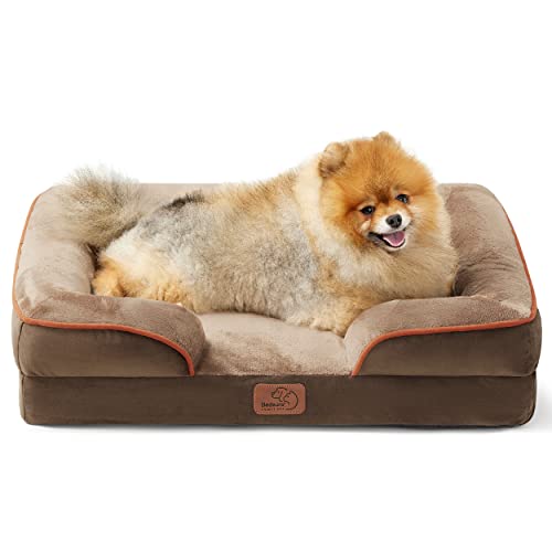 Photo 1 of Bedsure Orthopedic Dog Bed for Small Dogs - Removable