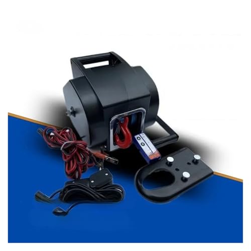 Cabrestante eléctrico portátil 5000 libras 12V miniatura 2