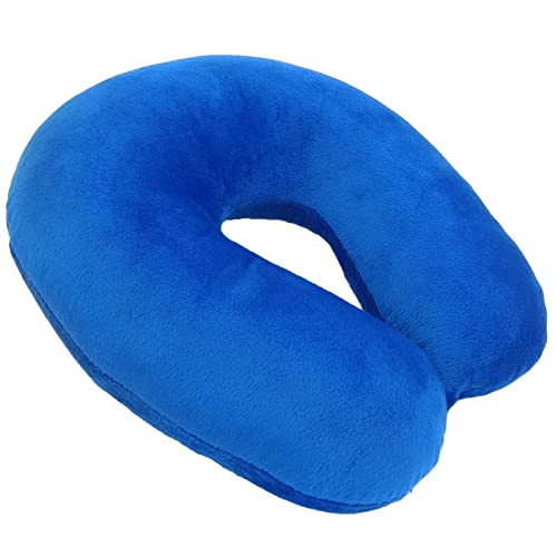 World'S Best 2360 COBALT Wolf Essentials Adult Cozy Soft Microfiber Neck Pillow, Compact, Perfect For Plane Or Car Travel thumb #1