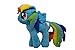 Produktbild MLP My Little Pony Plüsch für Kinder, Mädchen und Jungen, Fans und Sammler (Rainbow Dash, blau)