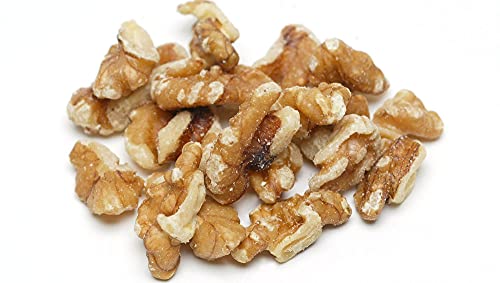 Image of ENGLISH NUTS-THE DRY FRUITS HOUSE Blackjack Efficient Quarter Walnut Kernels 1 Kg Without Shell Akroth Giri Brown (250 Grams x 4) Nitrogen Vacuum Packed