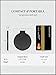 Getinbulk Compact Mirror Bulk, Round Makeup Mirror for Purse, Set of 24 (Black)
