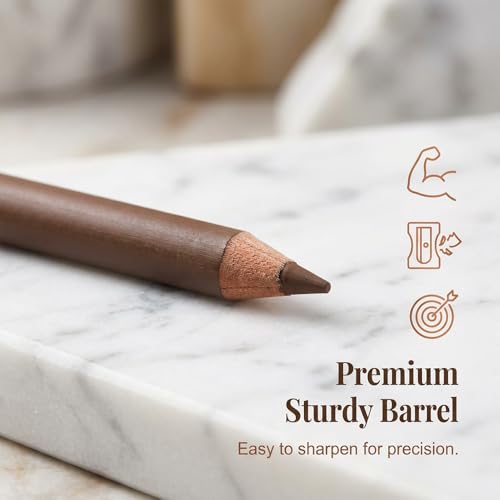 Delineador de ojos lápiz negro mate smudge proof miniatura 6