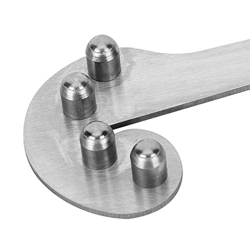 Center Finder Gauge, Multifunction Portable Wookworking Center Gauge, for Angle Marking Metal Machining - Thumbnail 6