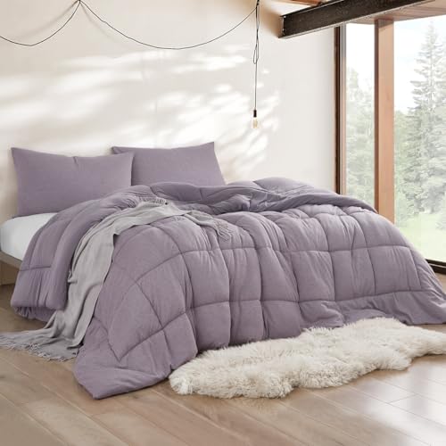 Byourbed Gettin Warmer - Coma Inducer® Oversized King Comforter - Purple