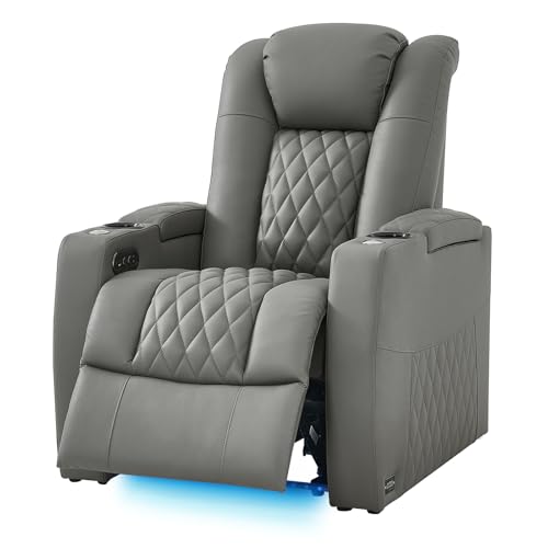 comfiroom Grey Top Grain Leather