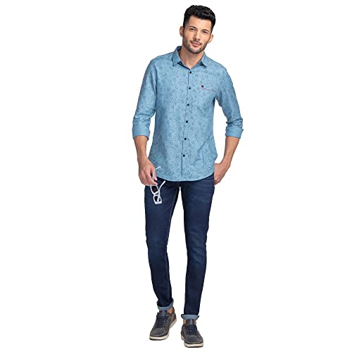 Image of Spykar Men's Slim Fit Low Rise Casual Jeans