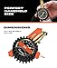 Vondior Tire Pressure Gauge (0-100 PSI) Certified ANSI Accurate with Large 2 Inch Easy to Read Glow Dial, Low - High Air Pressure Gauge. Tire Gauge for Car and Trucks Tires