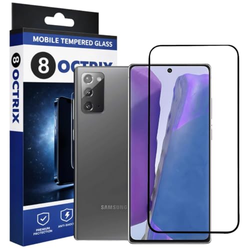 Image of Military-Grade Tempered Glass Screen Protector Compatible for Galaxy Note 20 5G with Edge to Edge Coverage - Case Friendly, Anti-Scratch & Bubble-Free Installation Kit (Pack Of 1)