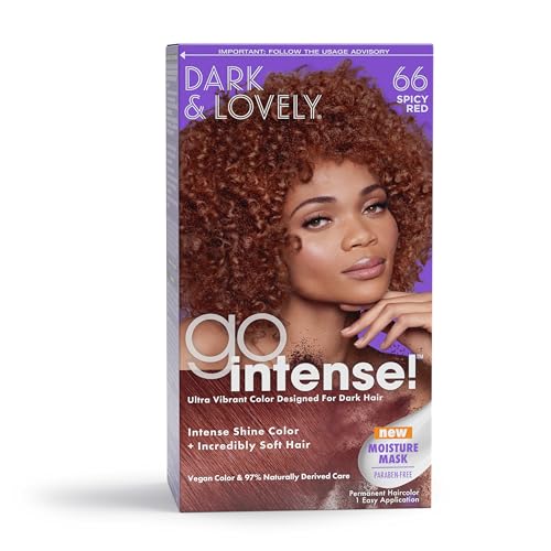 SoftSheen-Carson Dark and Lovely Ultra Vibrant Permanent Hair Color Go Intense Hair Dye for Dark...