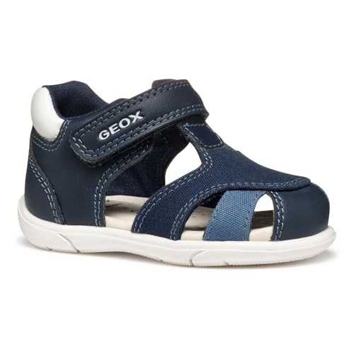 Geox Baby - Jungen B Zapito Boy Sandal, Navy White, 23 EU
