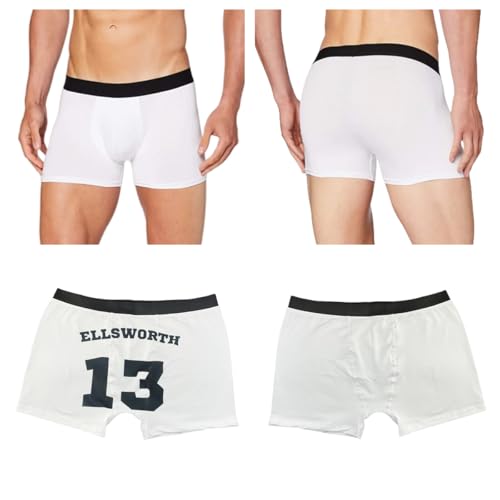Sublimation Men Boxer Briefs Blank Polyester White Underwear for Men 4 Packs3