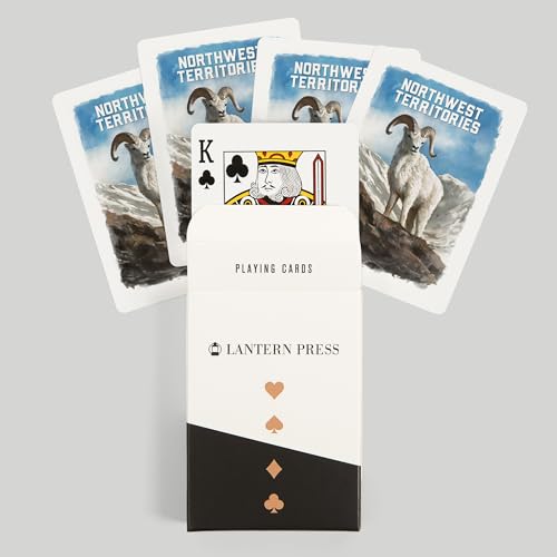 Baraja de Póker Lantern Press 52 Cartas Estudio Acuarela miniatura 6