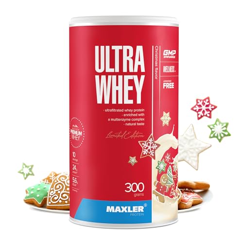 Maxler Ultra Whey Protein - 24 g Protein pro Portion - Reines Whey Protein Pulver - Molkenprotein-Kâ€¦ – Miniatur