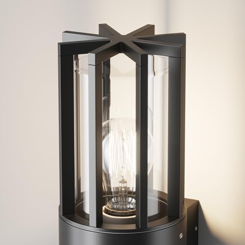 Applique Da Esterno Moderna Barrel 1 Luce E27 15W Alluminio Grigio Ip54 - 6