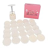 14 Pieces Bath Bomb molds Set - Bubble Bath Bombs Making DIY kit Girls - 2 Packs 12 Stamps