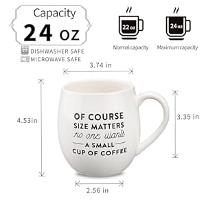 Miecoolargeceramiccoffeemug24ozcoffeecupforofficeandhomebigjumbocoffeemugforlattemilkteacocoacerealdishwasherandmicrowavesafeidealforfamilyandfriendswhite  Urban Country Home Decor Miecoo large ceramic coffee mug 24 oz coffee cup for office and home big jumbo coffee mug for latte milk tea cocoa cereal dishwasher and microwave safe ideal for family and friends white  urban country home decor