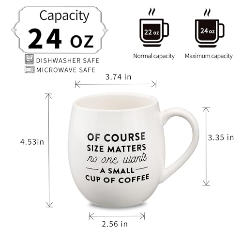 Miecoolargeceramiccoffeemug24ozcoffeecupforofficeandhomebigjumbocoffeemugforlattemilkteacocoacerealdishwasherandmicrowavesafeidealforfamilyandfriendswhite  Urban Country Home Decor Miecoo large ceramic coffee mug 24 oz coffee cup for office and home big jumbo coffee mug for latte milk tea cocoa cereal dishwasher and microwave safe ideal for family and friends white  urban country home decor