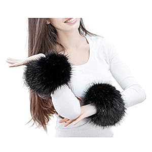 SwirlColor bont manchetten polswarmer faux bont armmanchetten faux voor polsband band ring cuffs warmer voor vrouwen