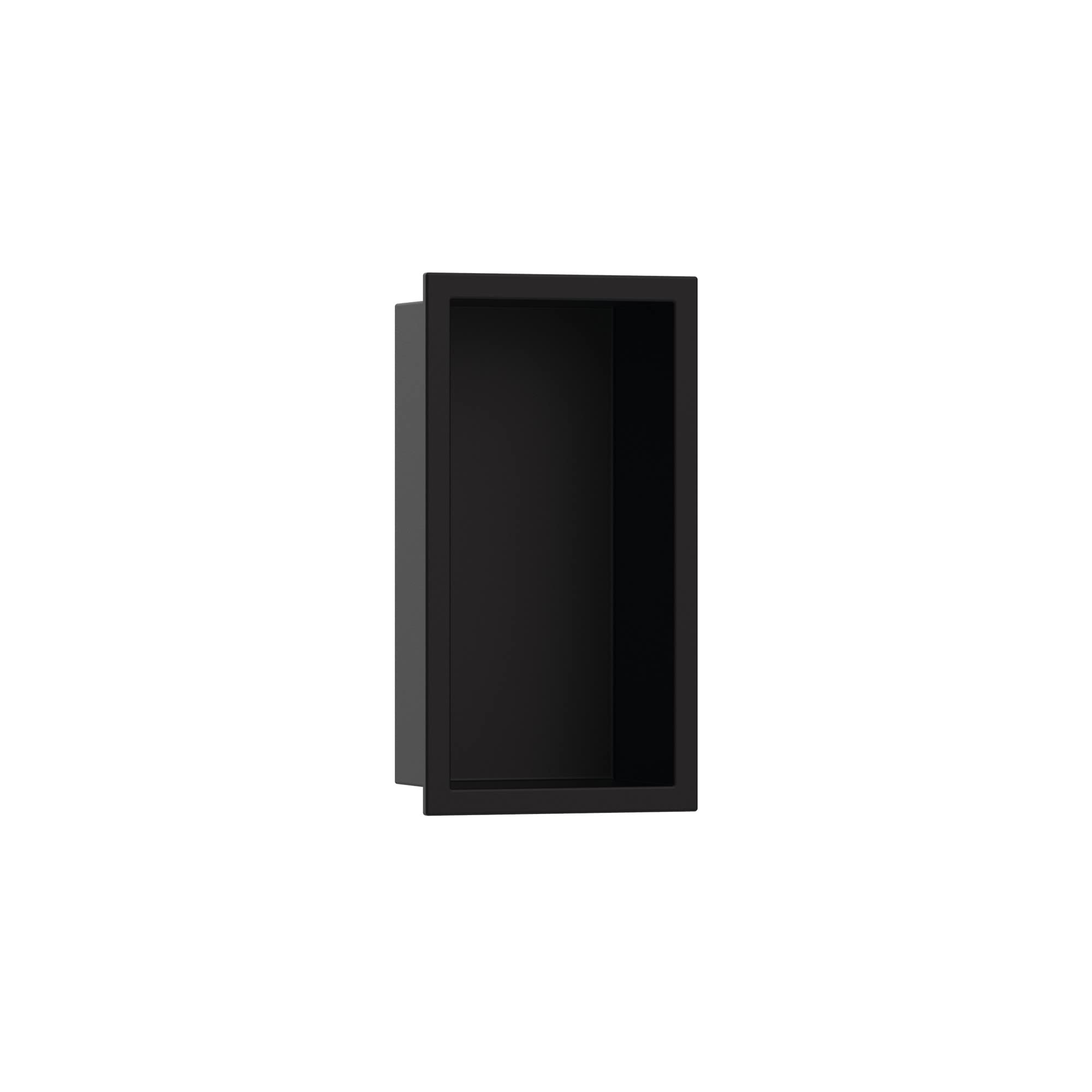 hansgrohe XtraStoris Original Recessed Wall Niche with Integrated Frame 12x 6x 4 in Matte Black 56057670